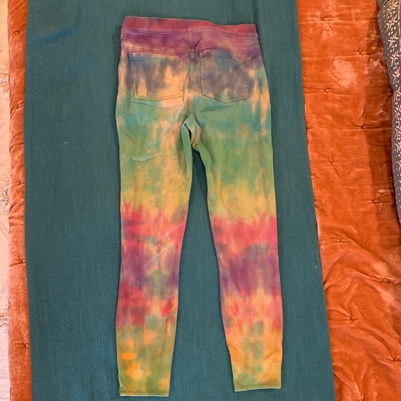 Rainbow Tie-dye Spanx jeggings - Picture 2 of 3